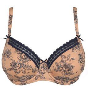 Prima Donna Twist "Matama"  Lace Trim Bra. Like new. New without tags.